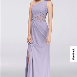 light purple dress- brand new from david’s bridal, never worn!